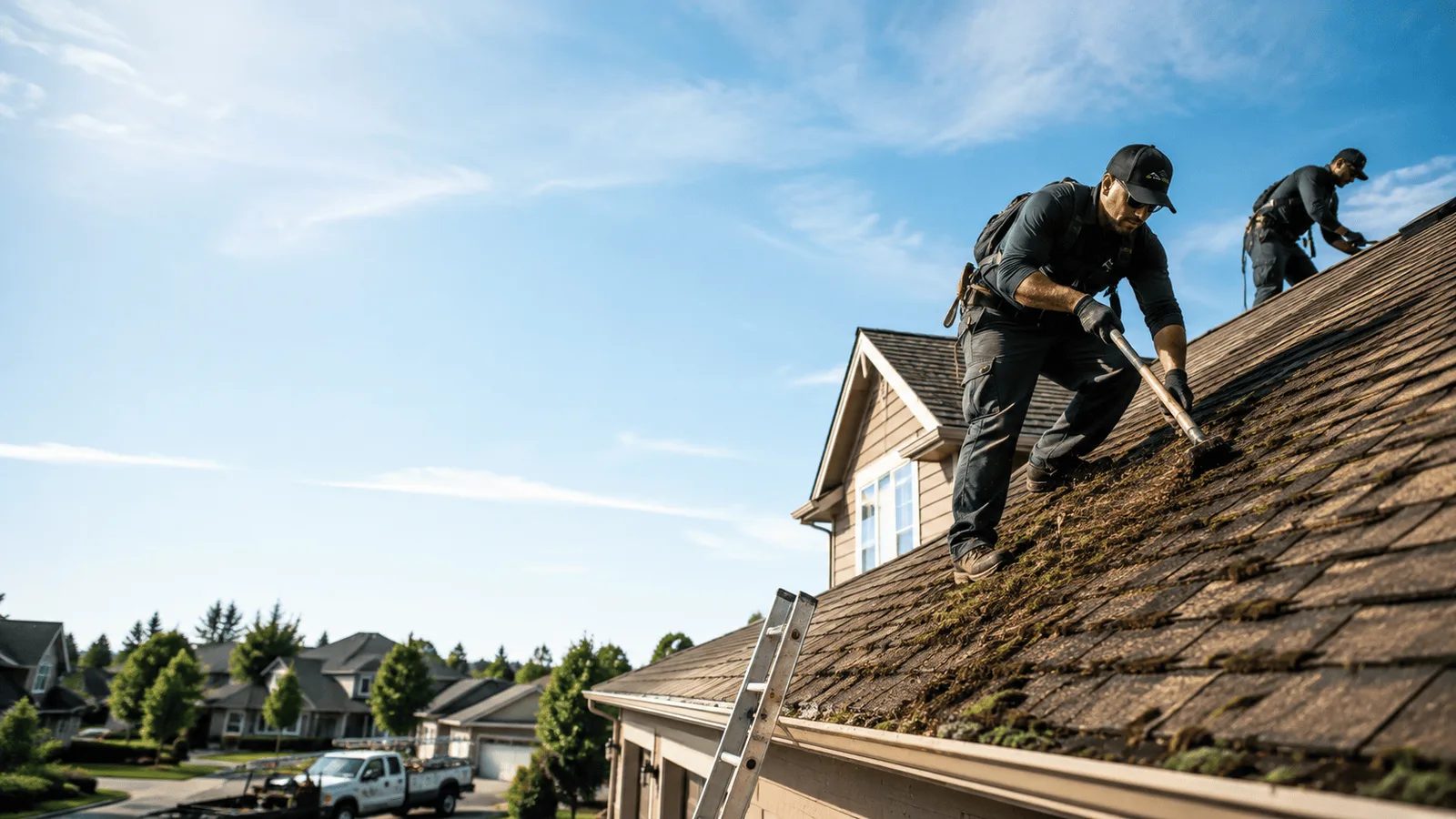 Roof Moss Removal in Elberta, MI near me